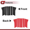 Toyota Veloz 6 Pcs Car Door Pillar Window Trim (2022–2025)