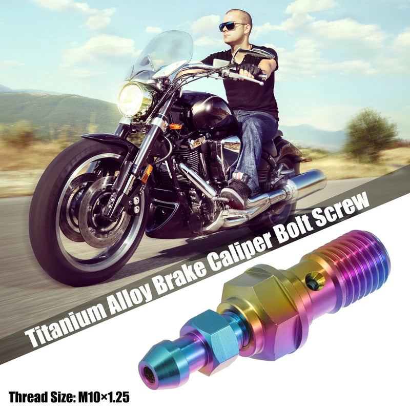 Motorcycle Titanium Alloy / M10x1.25 / Motorcycle Brake Master Cylinder Screw