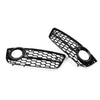Audi A5 Honeycomb Mesh Fog Light Grille Covers (2008-2011)