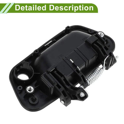 Chevrolet Spark (2013-2016) Black Front Right Exterior Door Handle