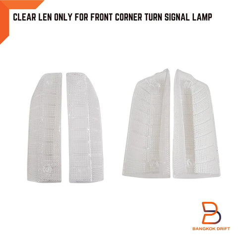 Toyota Hilux Ute CLEAR Lens Front Corner Turn Signal Light (1978-1983)