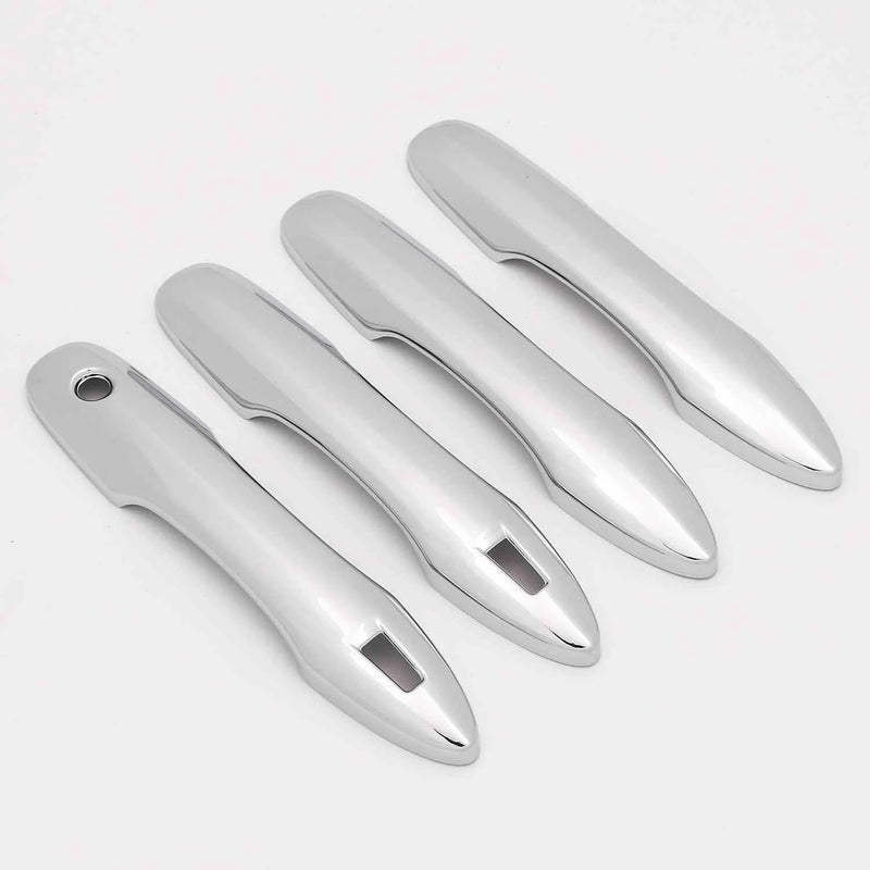 Toyota Camry Chrome Sedan Smartkey Door Handle Lid Side Cover Trim (2018-2024)