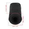 JH 70 Pair Black Motorcycle Foot Pegs Foot Pedal Cover Footrest Pad