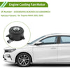 Toyota RAV4 (2001-2005) 1 Pc Radiator Fan Motor