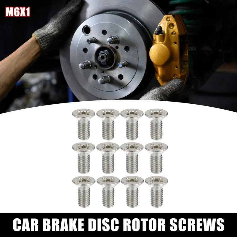 Honda Accord Civic 12 x Brake Disc Rotor Screws Kit