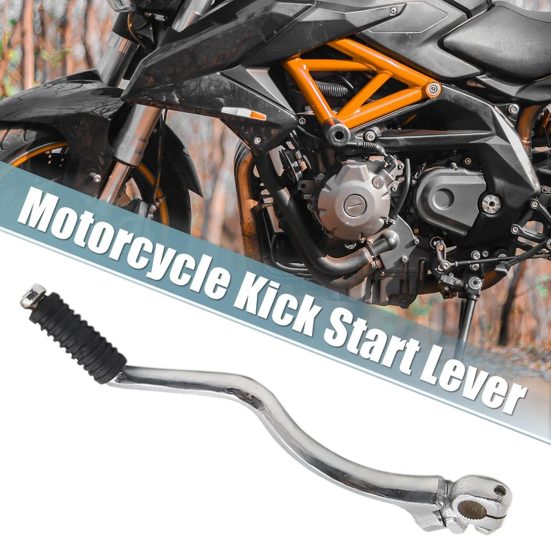 Motorcycle 15mm Shaft Dia Kick Start Starter Lever