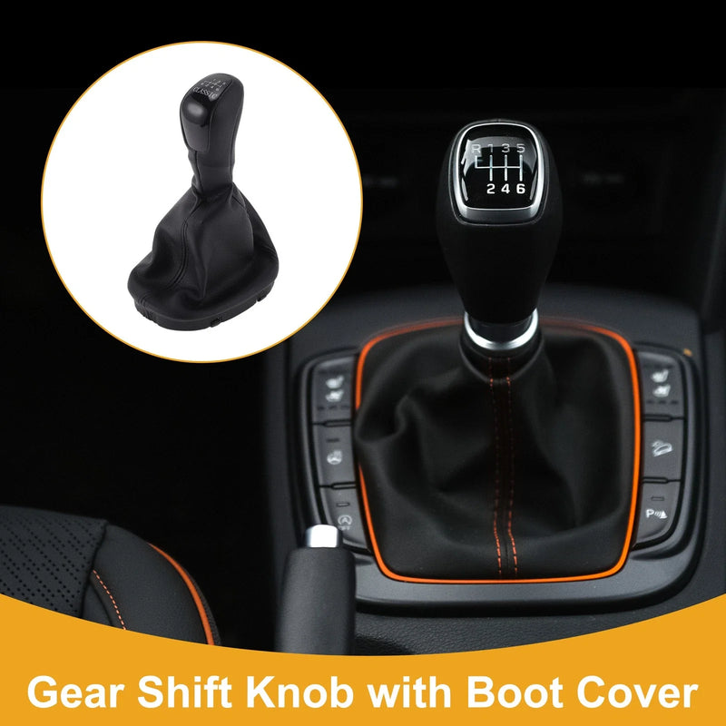Mercedes-Benz C-Class 6 Speed Shift Knob & Boot Cover (2001-2007)