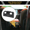 Jeep Wrangler JL JLU (2018-2024) Carbon Fiber Rear Window Switch Panel Cover