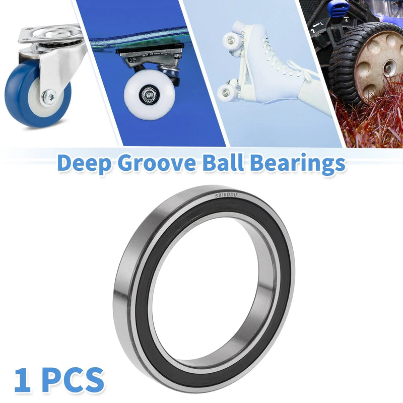 Scooter Skateboard Wheel Deep Groove Ball Bearings 80x110x16mm 1 Pc