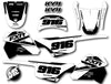 Yamaha PW 50 Pee Wee 50 BURN STYLE Decal Sticker Kit