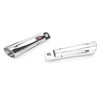 Harley Touring Road King Chrome Front Foot Pegs & Pedal Pads (1991-2015)