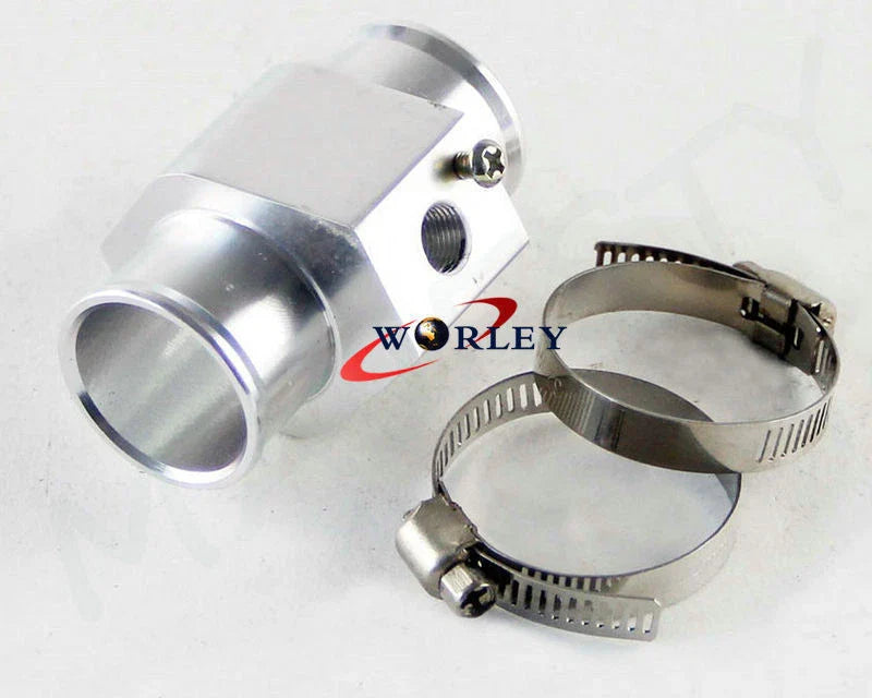 Radiator Hose 34mm Blue Water Temp Sensor Adapter (Fits Various Models)