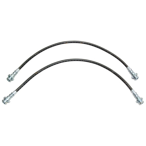 Nissan Navara D40 4wd Ute Extended Rear Braided Brake Hose Lines