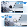 Chevrolet Chrome Plated Mirror Cover Top Upper Half Pair