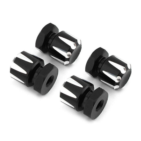 Harley Road King, Road Glide, Softail, Fat Boy 4 x Mounting Nuts Bolts