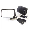 Nissan Datsun 720 Ute 1980-1986 Black Door Mirror Set 3-3/8"x6"