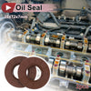 Oil Seal Rotary Shaft Seal FKM Rubber 35x72x7mm Brown 2 x