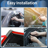 Honda Fit 2021 Side Window Vent Visors Tape-On Black 1 Set Window Deflectors