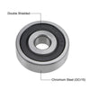 2 x Deep Groove Ball Bearing Z2 10x35x11mm Double Sealed Chrome Steel