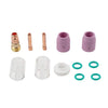 WP-17 / 18 / 26 12 Pcs TIG Welding Torch Stubby Gas Lens Cups (No Year)