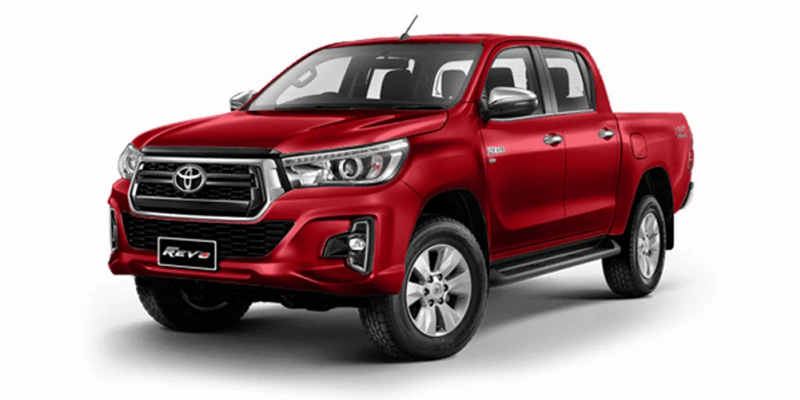 Toyota Hilux 1kdM70 M80 LED Door Handle Carbon Black (2015-2019)