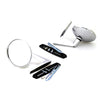 Chrysler Valiant Pacer 1963-1978 Chrome Door Fender Mirrors