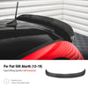 Fiat 500 Abarth Rear Boot Spoiler Lip (2012-2019)