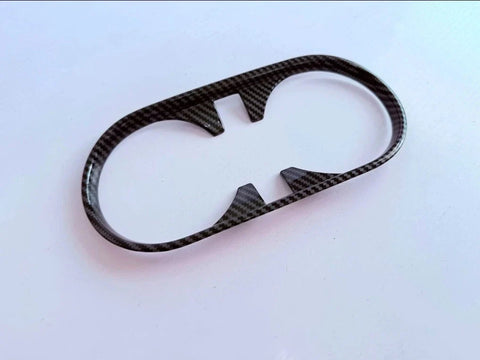Chevrolet Colorado Fiber Look Front Water Cup Holder Frame Cover Trim (2023-2025)
