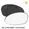 BMW 335i 135i 128i Heated Mirror Glass Left Side (2007-2013)