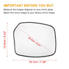 INFINITI QX56 Rearview Mirror Right Side Heated Glass with Backing Plate