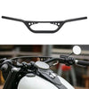 Harley Honda Yamaha Suzuki Motorcycle Black 1" Z-Bar Handlebar