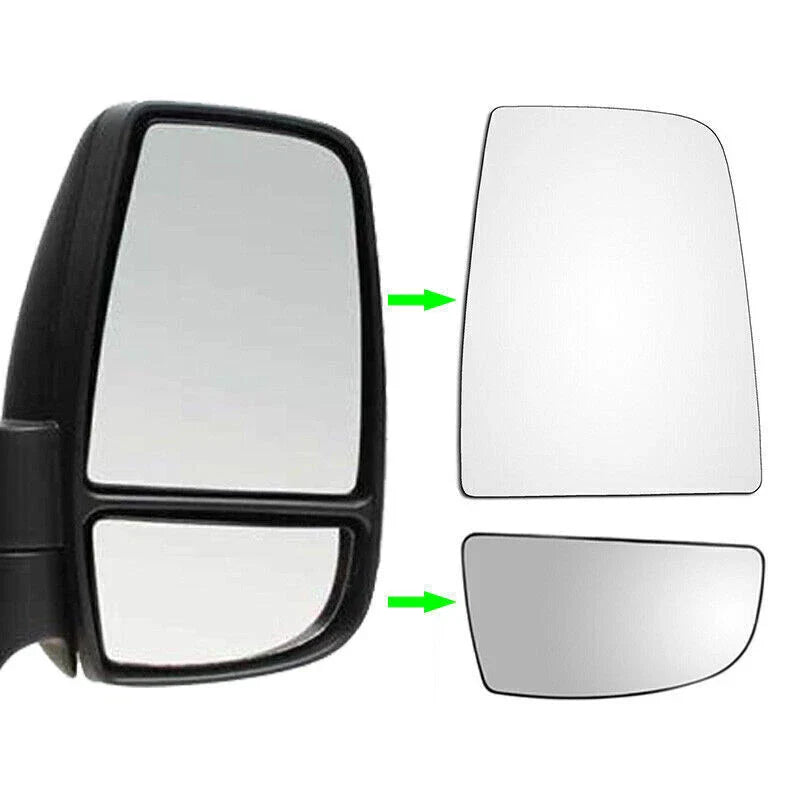 Ford Transit Van 4 x Full Set Left & Right Mirror Glass (2015-2019)