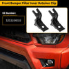 Toyota Tacoma 2 x Front Bumper Filler Clip Bracket (2012–2015)