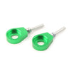 Pit Quad Dirt Bike ATV CRF50 12mm Green Chain Adjuster Block Tensioner 2Pcs