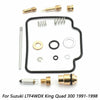 Suzuki LTF4WDX King Quad 300 Carburetor Repair Kit (1991-1998)