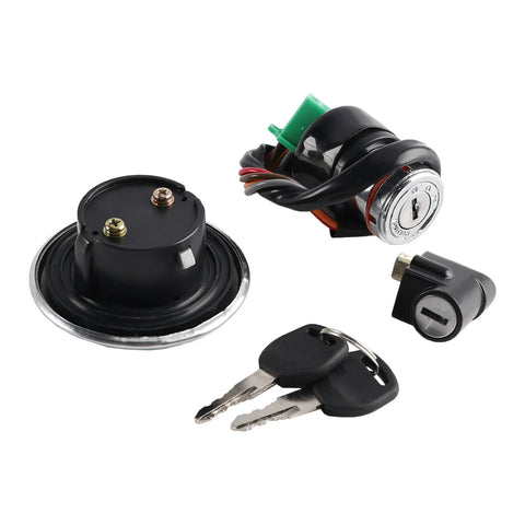 Suzuki GN125 Ignition Lock & Fuel Gas Cap Key Set (1982-2001)