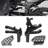 Honda CBR600RR Black Front Driver Footrest Bracket Set (2007-2024)