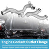Land Rover Range Rover Aluminum Coolant Pipe Water Outlet (2003-2012)