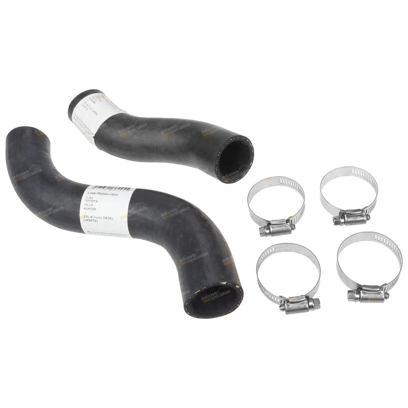 Hilux KUN16 KUN26 Upper & Lower / 2 x Radiator Hoses