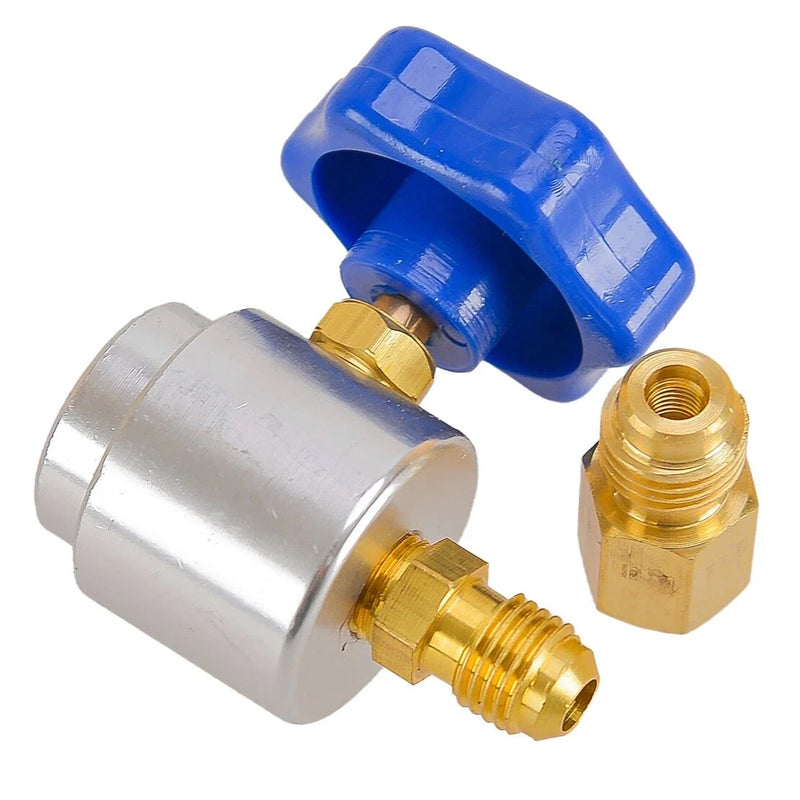 A / C Charging System Self-Sealing R134A Can Tap Valve Adapter