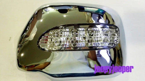 Toyota Hilux MK3 Surf Chrome Mirror Cover LED (1989-1997)