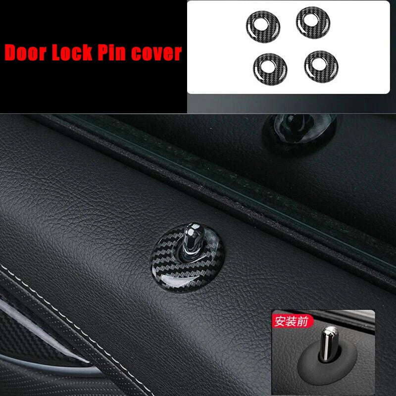 Cadillac XTS 30 x Carbon Fiber Interior Accessories Cover Trim (2013–2020)