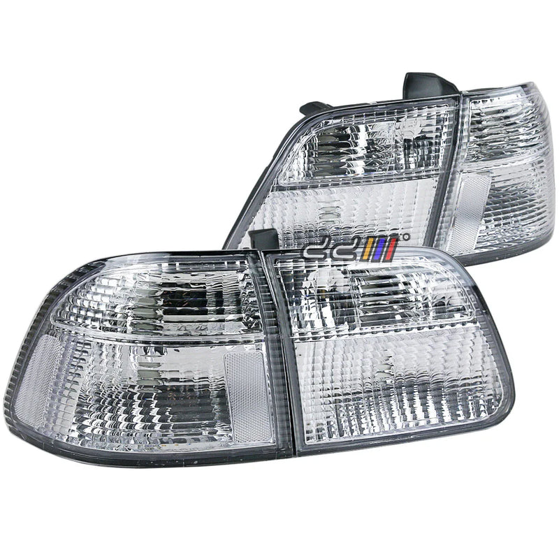 Honda Civic EJ EK EK3 EK4 4DR Clear White Rear Tail Light (1999-2000)