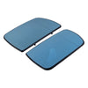 BMW X5 2 x Blue Wide Angle Heated Rear View Mirror Glass (2000-2006)
