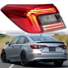 Honda Civic Sedan Driver Left Outer LED Tail Light (2022-2023)