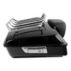 Harley CVO Road Glide Black Chopped Trunk Backrest (2014-2025)