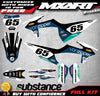 KTM SXF Custom Decal Kit FLOW Stickers (2019-2021)