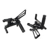 Honda CBR400RR NC29 1993-1999 Black CNC Rearsets Footpegs