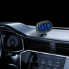 Compact Car Dashboard Digital Clock Thermometer and Voltage Meter
