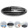 Ford F150 / F350 US Flag Oval Emblem Badge /239cm Front Grill Tailgate